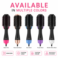 Brosse Sèche-Cheveux OEM/ODM Silencieuse Multifonction pour Coiffage, Brosse Soufflante, Brosse Sèche-Cheveux, Bouclage et Lissage