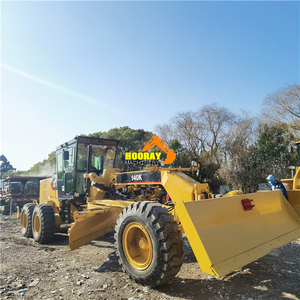 รถเกรดเดอร์มือสอง Caterpillar 140K เครื่องยนต์ Cummins พร้อมปั๊มและเกียร์ รุ่นปี 2023 น้ำหนัก 23000 กก. เครื่องจักรก่อสร้าง - Product Image 2