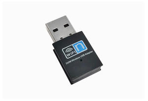 อะแดปเตอร์อินเตอร์เน็ตไร้สาย 300Mbps,อะแดปเตอร์การ์ดเครือข่ายไร้สาย USB ภายนอก, ชิปเซ็ต USB 2.0, เหมาะสำหรับแล็ปท็อป - Product Image 4