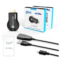 Stock plus bas 2023 vente chaude M2 Plus TV Stick Wifi affichage TV Dongle récepteur pour Anycast DLNA Miracast Airplay écran miroir compatible HDMI Android IOS