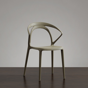 Thiết kế hiện đại bazhou nhà máy Bán Buôn Đồ nội thất nhà hàng ngoài trời Heavy Duty đen nhựa Ghế ăn cho bán - Product Image 6