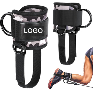 Sangles de cheville réglables en néoprène OEM Fdfit Guard unisexes pour les exercices de fessiers et les kickbacks sur machine à <span class=keywords><strong>câble</strong></span> - Product Image 2