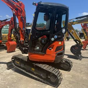 Mini-excavatrice sur chenilles hydraulique Kubota U27 d'occasion, 2 tonnes, modèle micro, efficace et pratique, U17 U30 KX163 - Product Image 6
