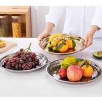 Plateau rond en acier inoxydable avec motif de raisins en relief, empilable, pour service alimentaire, disponible en plusieurs tailles – Vente en gros usine