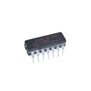 LM124J/883 ชิปขยายสัญญาณ IC LM124J CDIP‑14 ชิ้นส่วนอิเล็กทรอนิกส์เซมิคอนดักเตอร์ LM124J/883 - Product Image 1