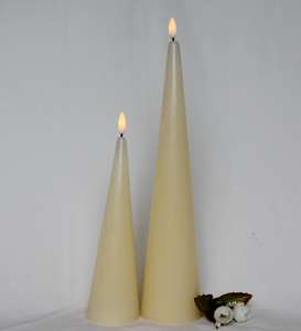 Velas cónicas LED 3D para decoración y adornos del hogar - Product Image 1