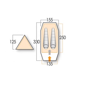 Meilleure <span class=keywords><strong>tente</strong></span> <span class=keywords><strong>de</strong></span> randonnée ultralégère 1 personne <span class=keywords><strong>Tente</strong></span> <span class=keywords><strong>de</strong></span> trekking imperméable pour le camping en plein air - Product Image 5