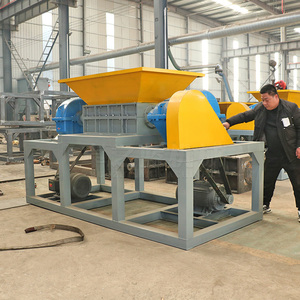 Máy Nghiền Nhựa Hai Trục Thân Thiện Với Môi Trường Máy Nghiền Nhựa PVC/Máy Nghiền Lốp Giá Lưỡi Dao Nghiền Nhựa - Product Image 3