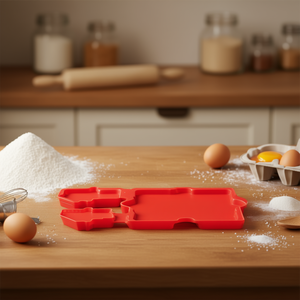 Ensemble de moules en caoutchouc pour la maison, 519 M 280N1V, rouge, flexible, pour la pâtisserie et l'artisanat - Product Image 3