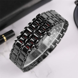 European and American Unique Creative Lava Led Trendy Men's Watch Men's <b>Bracelet</b> <b>Couple</b> Retro Men's Watch - Product Image 6