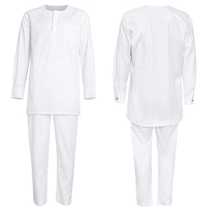 Ensemble chemise et <span class=keywords><strong>pantalon</strong></span> à manches longues, tenue Dashiki Ankara mode musulmane, aïd Mubarak, Agbada africain pour hommes, costume <span class=keywords><strong>Boubou</strong></span>, 2022 - Product Image 6