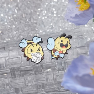 Spilla di animali carino all'ingrosso all'ingrosso distintivo in metallo in smalto dei cartoni animati spilla per l'abbigliamento - Product Image 5