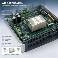 Transformateur d'isolation de signal ZXY DU19 en permalloy pour équipement audio, réponse en fréquence large 1:1+1+1