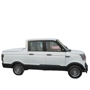 OEM factory customize four door solar electric truck, fashionable high-quality electric mini pickup