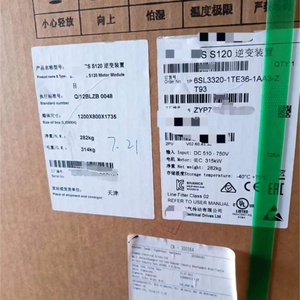 Variateur de fréquence efficace avec garantie d'un an, VFD 6SL3320-1TE36-1AA3 315KW SINAMICS S120, module moteur, convertisseur de fréquence - Product Image 2