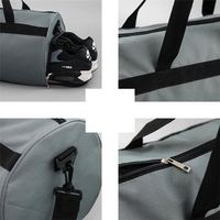 Sac de sport imperméable de grande capacité Sac de sport robuste Sac de voyage avec compartiment à chaussures