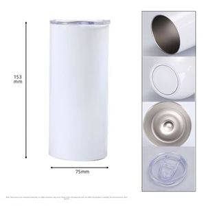 Vaso recto de 15 oz para sublimación con revestimiento de sublimación, para transferencia de calor DIY, tipo termo, para coche, Ice Master, botella de agua bonita con pajita - Product Image 3