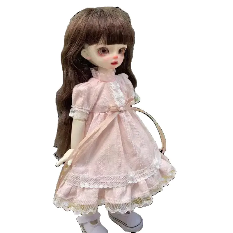 Roze Jurk Mint Groene Jurk Voor 1/6 Bjd Pop 12 Inch 30 Cm Pop Speelgoed