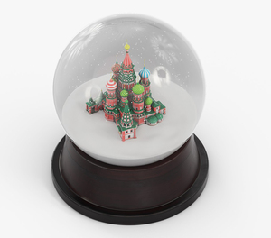 Globo di Vetro Souvenir del <span class=keywords><strong>Taj</strong></span> <span class=keywords><strong>Mahal</strong></span>, Globo di Neve Souvenir di Città, Globo d'Acqua - Product Image 4