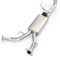 Système d'échappement pour Lexus LX570 5.7L V8 2008-2015, silencieux à clapets Catback, commande à distance, acier inoxydable SS 304, tuyaux d'échappement