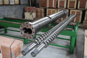 Tornillo y barril gemelos (tornillo y barril gemelos paralelos para extrusora <span class=keywords><strong>de</strong></span> peletización <span class=keywords><strong>de</strong></span> plástico reciclado <span class=keywords><strong>WEBER</strong></span> KABRA WINDSOR - Product Image 5