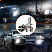 Ake Yz-09 17000LM Phare de voiture 170 Watt Ampoule de phare LED H7 Ampoule de phare LED H7 H11 9005 H4 Ampoule de phare LED Phare de voiture 170 w