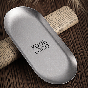 Vassoio Vintage moderno stile occidentale argento fiocco di neve retrò usa e getta piatto lucido per la visualizzazione di gioielli da Dessert cibo per il presente - Product Image 3