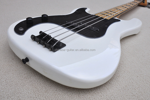 Flyoung Linkshandige Elektrische Basgitaar 4-snarige Basgitaar met zwarte hardware - Product Image 5