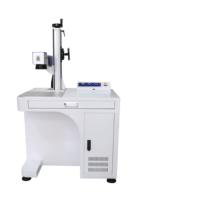Machine de marquage laser à fibre pulsée Mopa CHENMAI 20W/30W/50W, de table, refroidie par air, haute vitesse, automatique, pour métaux, tête Raycus, format DXF