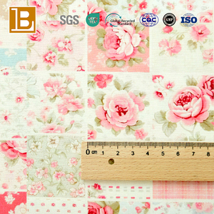 <span class=keywords><strong>Tissu</strong></span> de créateur à impression numérique BILU <span class=keywords><strong>Provence</strong></span> Rose Garden, coton original pour vêtements, <span class=keywords><strong>tissu</strong></span> à coudre - Product Image 3