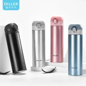 Guangzhou diller high quality 316 stainless steel vacuum flask stainless water bottle