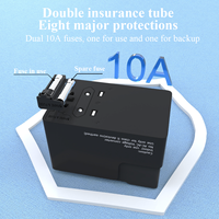 Adaptateur de voyage FOXCAN GaN 70W PD 10A 3 ports USB-C + 2 ports USB-A avec logo personnalisé, certifié CE/FCC, adaptateur d'alimentation universel pour ordinateur portable