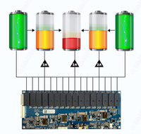 Kotak Baterai Penyimpanan Energi Surya EU Stock Seplos V4 280L Vertikal 48V Kosong DIY Kit Tanpa Sel Lifepo4 320Ah/300Ah