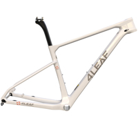 Cadre de vélo en carbone de conception personnalisée 29 "& 27.5 cadre de vélo en fibre de carbone avec conception de décrochage coulissant
