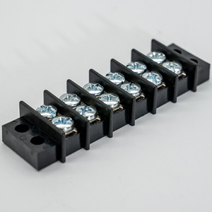 Sced nhà máy trực tiếp 9.525 mét TB loạt 20A khối thiết bị đầu cuối UL94 300V PBT rào cản khối thiết bị đầu cuối - Product Image 2