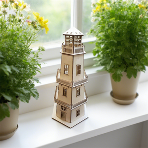 <span class=keywords><strong>Château</strong></span> en <span class=keywords><strong>bois</strong></span> gravé au laser 3D <span class=keywords><strong>Petit</strong></span> puzzle décoratif pour jouet <span class=keywords><strong>de</strong></span> Noël pour enfants Artisanat en <span class=keywords><strong>bois</strong></span> Boîtes en <span class=keywords><strong>bois</strong></span> Panneaux muraux - Product Image 4