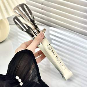 เฮลโล มินิแคทคลิปหนีบอาหารสแตนเลส 304 สำหรับย่างบาร์บีคิวครัวอเนกประสงค์ทนทานป้องกันการลวก - Product Image 2