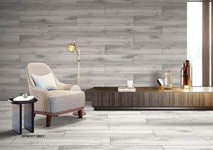 Azulejos de suelo de madera de porcelana de 200x1200mm de diseño de lujo de la mejor calidad, azulejos decorativos de tablones de madera para paredes y suelos - Product Image 6