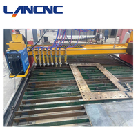 Machine de découpe plasma CNC à portique entièrement automatique, machine de découpe à flamme multi-têtes linéaire droite