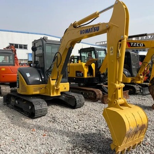 Miniexcavadora Komatsu PC55MR 5.5t Usada Original en Venta - Original, Pocas Horas de Uso, Bajo Costo de Mantenimiento y en Oferta - Product Image 1