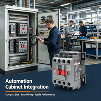 Kontaktor Magnetik AC Delixi CJX2s 100A 380V 3 Fasa Berkualitas Tinggi Pemasangan Rel DIN Dengan Sertifikasi CE Kontaktor AC Magnetik