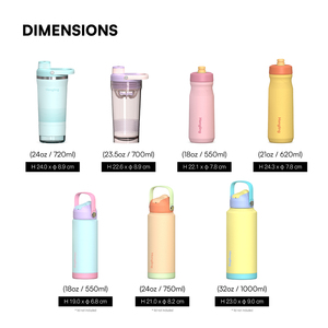 Borracce Termiche Hong Ling per Palestra, Sport, Viaggi, Ciclismo, con Coperchio e Logo Personalizzato, Borraccia <span class=keywords><strong>Unica</strong></span> per Palestre - Product Image 3
