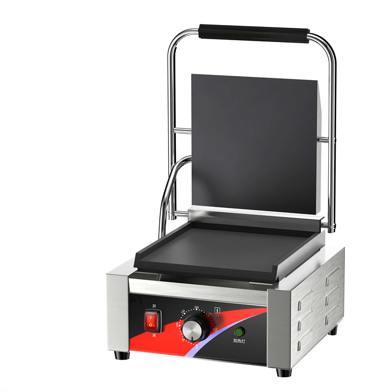 Non-stick тарелки гриль для приготовления пищи с цифровым контролем температуры Электрический гриль Panini/сэндвич-тостер