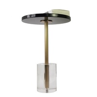Table d'appoint en Lucite Perspex sur mesure pour salon, Table basse en acrylique, Console