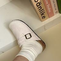 Chaussures d'été légères à bout ouvert pour femmes, à semelle épaisse, style mule Baotou, pour personnes pressées