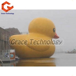 Modèles de canards jaunes gonflables géants, décoration de ballons, canard en caoutchouc gonflable pour la flottaison dans l'eau - Product Image 6