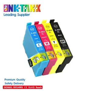 Tinta tanque 603 T603 603XL T603XL Premium Color de inyección de tinta compatibles con cartucho de tinta para Epson XP 2100 XP-3100 XP-4100 XP-4105 impresora