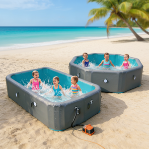 <span class=keywords><strong>Piscine</strong></span> gonflable portable d'extérieur <span class=keywords><strong>pour</strong></span> enfants et adultes, durable, grande <span class=keywords><strong>piscine</strong></span> gonflable <span class=keywords><strong>pour</strong></span> la baignade - Product Image 1