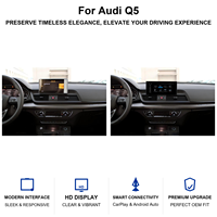 Snapdragon 665/685 untuk Audi Q5 Q5L (2017-2020) Radio Mobil 10.25/12.3 inci, Head Unit Multimedia Nirkabel CarPlay & Android Auto GPS