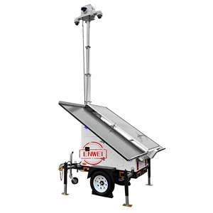 La haute <span class=keywords><strong>définition</strong></span> surveillant des remorques de surveillance de caméra d'énergie solaire pour la surveillance de secours - Product Image 3